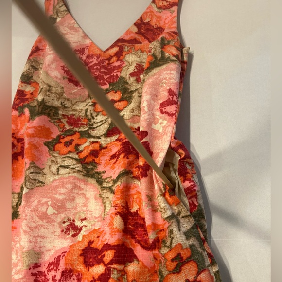Talbots Sleeveless‎ Multi Color Floral Dress Sz 2 - Picture 10 of 13